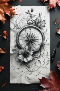 relaxation-neotraditional-intricate-shading-for-knee – tattoo design ideas free ai generated – Gallery: travels-inkby-ai