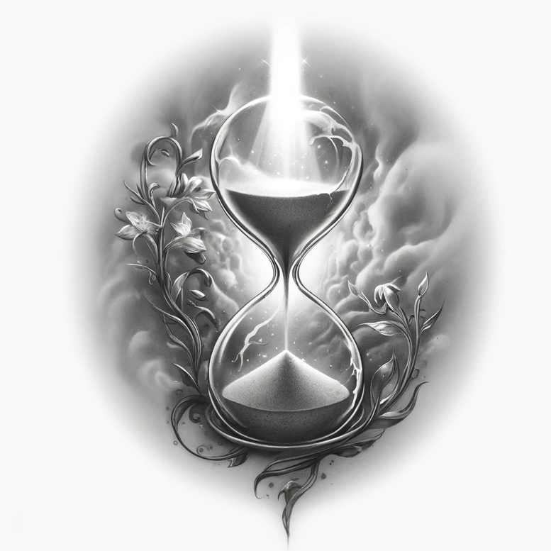 time-with-ornamental-details-realism-real-shadows-for-stomach – tattoo design ideas free ai generated – Gallery: watches-hourglass-inkby-ai