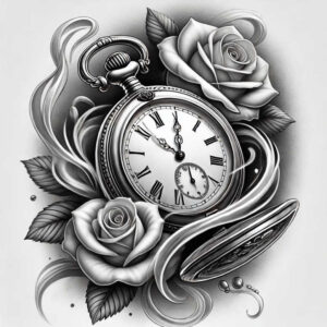 time-infinity-symbol-neotraditional-refined-lines-for-collarbone – tattoo design ideas free ai generated – Gallery: watches-hourglass-inkby-ai