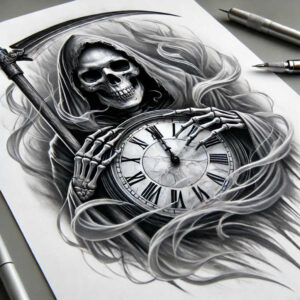 time-transformation-symbol-neotraditional-dynamic-color-for-triceps – tattoo design ideas free ai generated – Gallery: watches-hourglass-inkby-ai