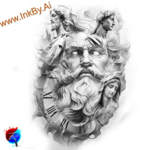 water-animals tattoo design ideas structured design fish motion for scapula