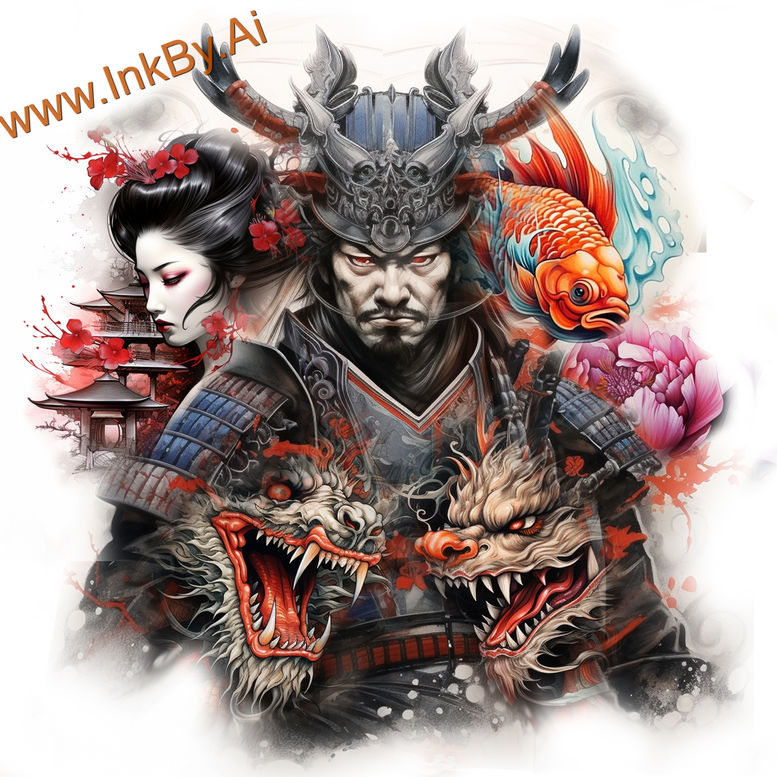 underwater-life-neotraditional-modern-classic-for-nape – tattoo design ideas free ai generated – Gallery: water-animals-inkby-ai