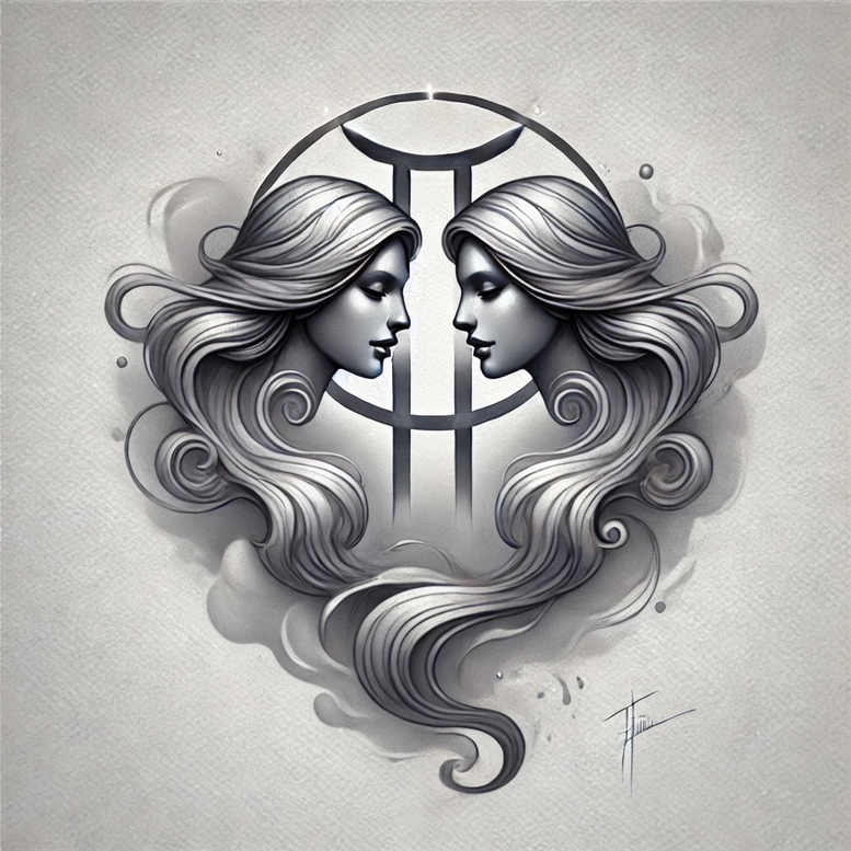 zodiac-signs tattoo design ideas plain horoscope icon represents resilience