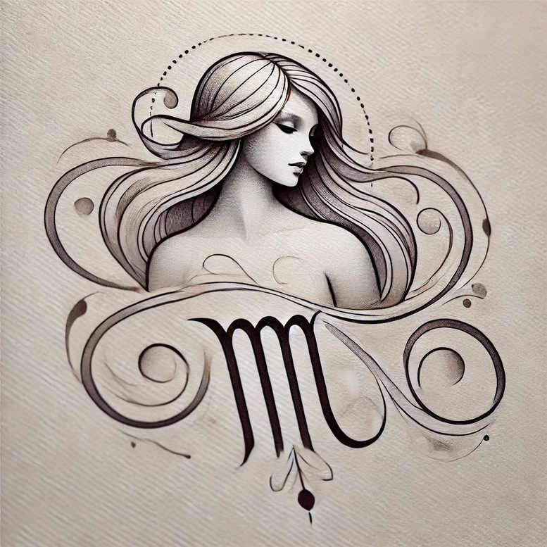 zodiac-signs tattoo design ideas point minimal mystical alignment stands for perseverance