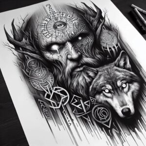 Inne mroczne - Free tattoo design ideas ai genereted - inkby.ai