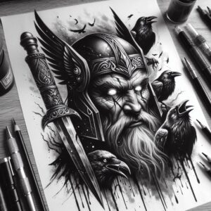 Inne mroczne - Free tattoo design ideas ai genereted - inkby.ai