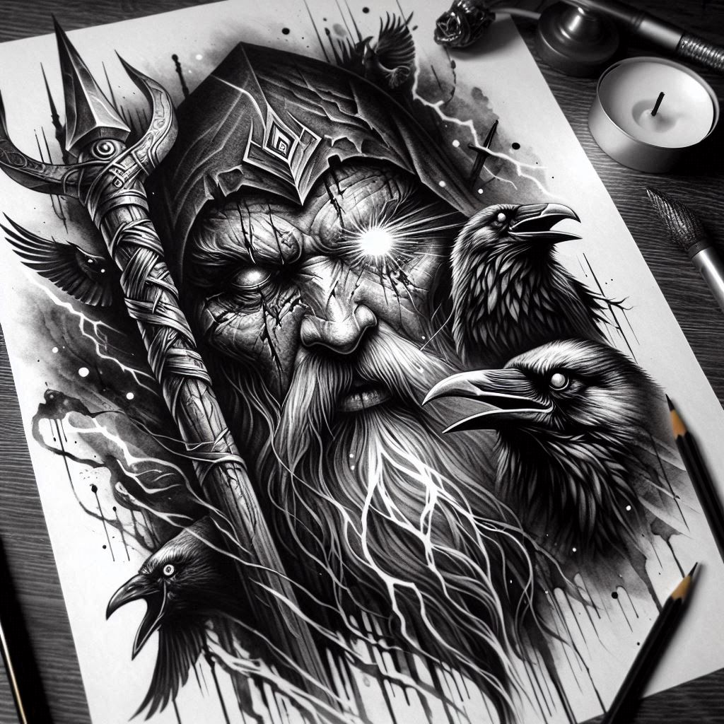 Inne mroczne - Free tattoo design ideas ai genereted - inkby.ai