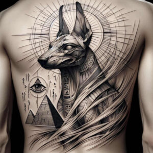 anubis-mummification-full-detail-for-knee – tattoo design ideas free ai generated – Gallery: anubis-inkby-ai