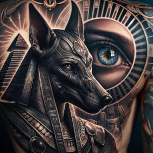 ritual-anubis-highlight-detail-for-side – tattoo design ideas free ai generated – Gallery: anubis-inkby-ai