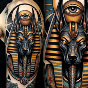 anubis-soul-surface-complexity-for-full-back – tattoo design ideas free ai generated – Gallery: anubis-inkby-ai