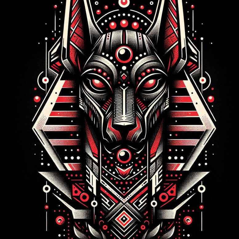 anubis tattoo design ideas Surrealism imaginative spiritual guide for ribs