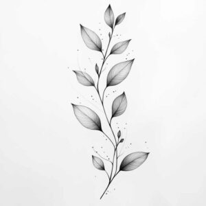 branches tattoo design ideas tiny tattoo delicate lines for upper chest