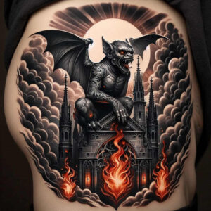 castle-wall-defense-wraith-true-skin – tattoo design ideas free ai generated – Gallery: castles-inkby-ai