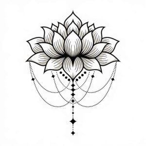 bracelet-tattoo – tattoo design ideas free ai generated – neotraditional-subtle-tone – for-side-torso – Gallery: chains-inkby-ai