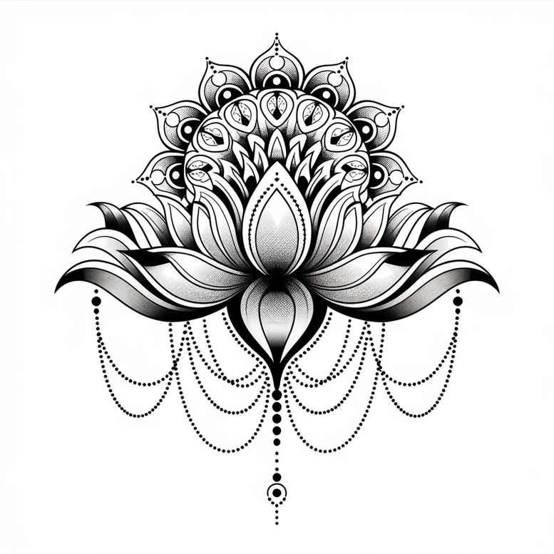 chain – tattoo design ideas free ai generated – essential-lines – for-arm – Gallery: chains-inkby-ai