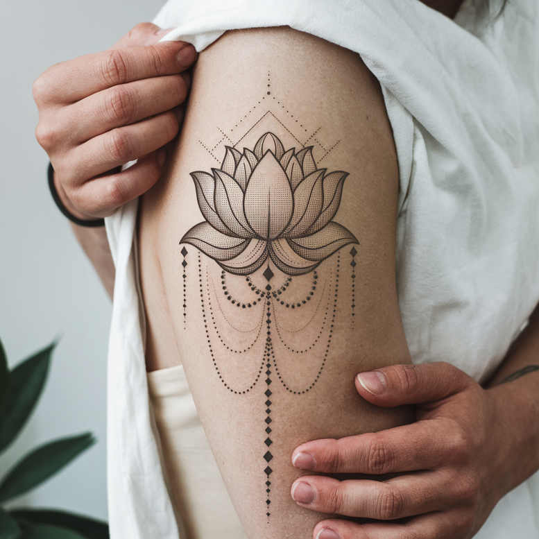 chain – tattoo design ideas free ai generated – minimalist – for-arm – Gallery: chains-inkby-ai