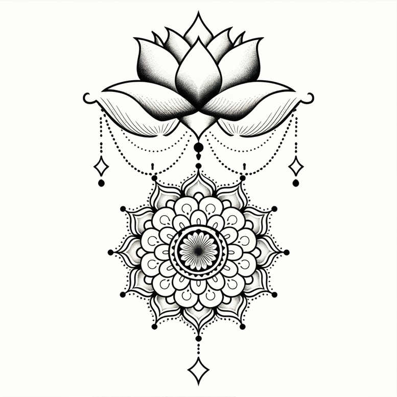 chain – tattoo design ideas free ai generated – minimalist – for-arm – Gallery: chains-inkby-ai
