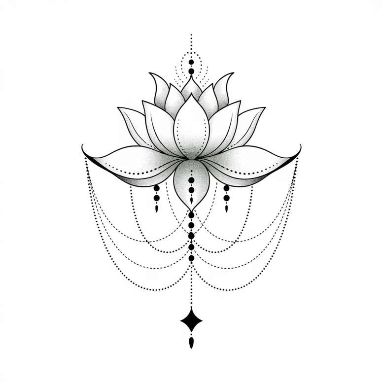 chain – tattoo design ideas free ai generated – minimalist – for-arm – Gallery: chains-inkby-ai