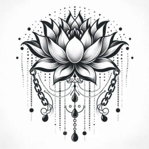 chain – tattoo design ideas free ai generated – minimalist – for-arm – Gallery: chains-inkby-ai