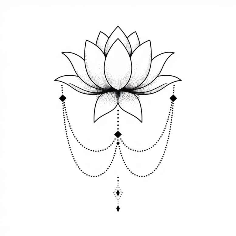chain – tattoo design ideas free ai generated – minimalist – for-arm – Gallery: chains-inkby-ai
