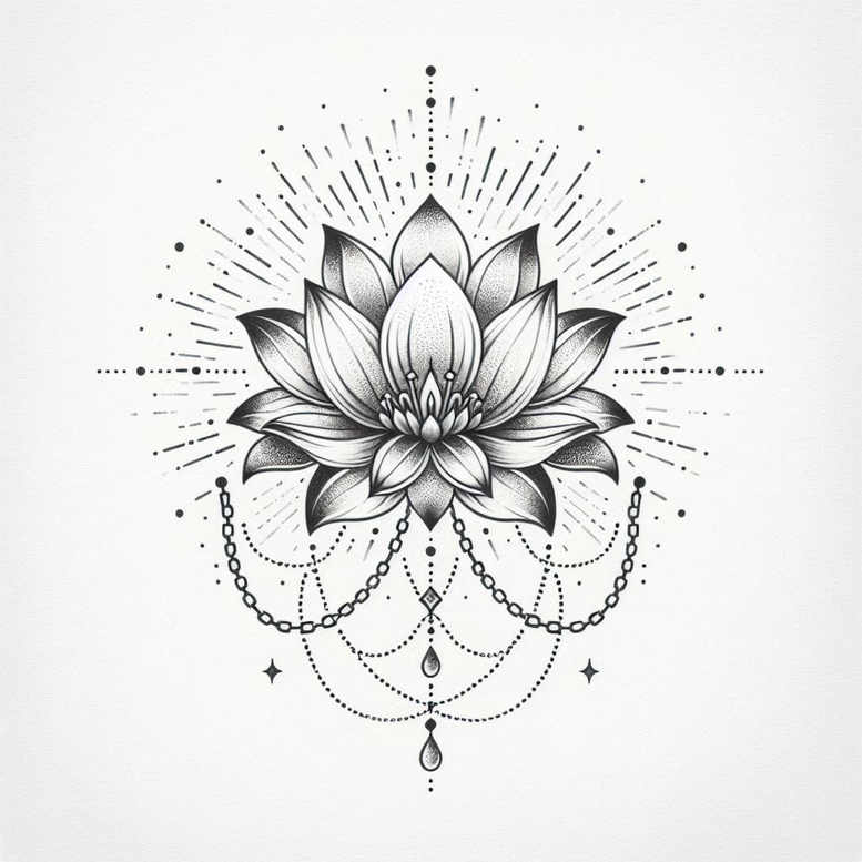 chain – tattoo design ideas free ai generated – minimalist – for-arm – Gallery: chains-inkby-ai