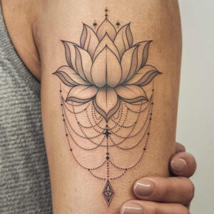chain – tattoo design ideas free ai generated – neotraditional-fine-detail – for-arm – Gallery: chains-inkby-ai
