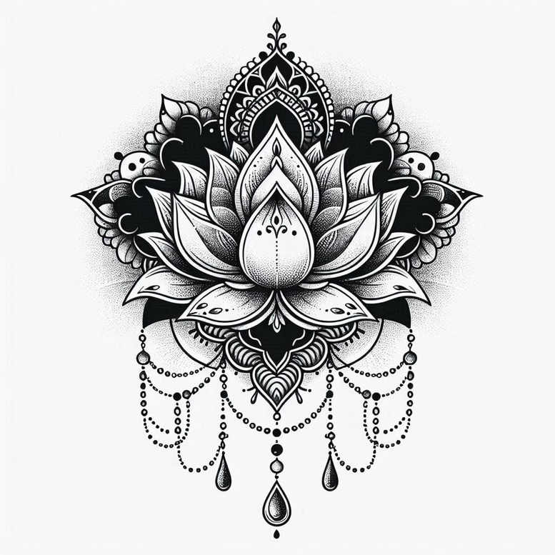 chain – tattoo design ideas free ai generated – neotraditional-intricate-shading – for-arm – Gallery: chains-inkby-ai