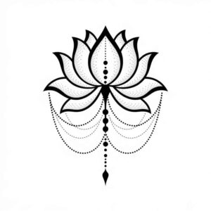chain – tattoo design ideas free ai generated – no-shading – for-arm – Gallery: chains-inkby-ai