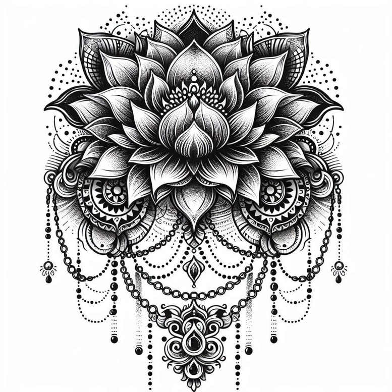 chain – tattoo design ideas free ai generated – realism-precise-anatomy – for-arm – Gallery: chains-inkby-ai