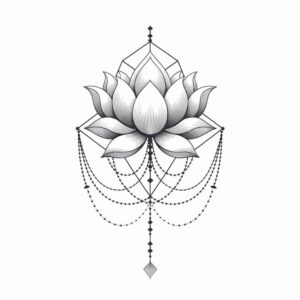 chain – tattoo design ideas free ai generated – realism-reflection-effect – for-arm – Gallery: chains-inkby-ai