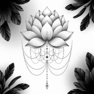 chain – tattoo design ideas free ai generated – surrealism-ambiguous-space – for-arm – Gallery: chains-inkby-ai