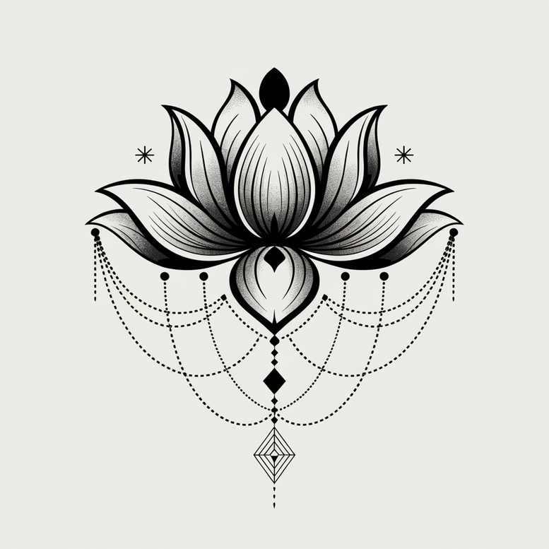 chain – tattoo design ideas free ai generated – surrealism-ghostly-shapes – for-arm – Gallery: chains-inkby-ai
