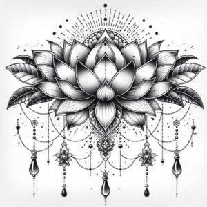 chain – tattoo design ideas free ai generated – surrealism-hallucinogenic – for-arm – Gallery: chains-inkby-ai