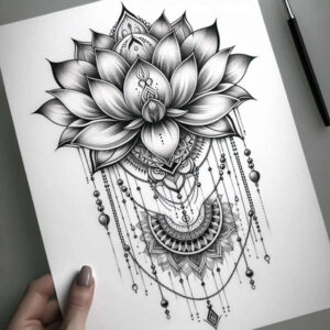 silver-chain-sparse-for-spine – tattoo design ideas free ai generated – Gallery: chains-inkby-ai