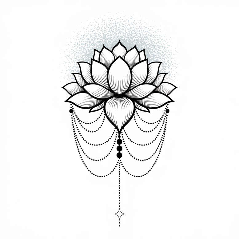 fine-jewelry-tattoo-fine-dot-for-nape – tattoo design ideas free ai generated – Gallery: chains-inkby-ai