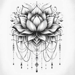 stylized-chain-unembellished-for-outer-arm – tattoo design ideas free ai generated – Gallery: chains-inkby-ai