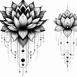 chain-necklace-tattoo-single-color-for-fingers – tattoo design ideas free ai generated – Gallery: chains-inkby-ai
