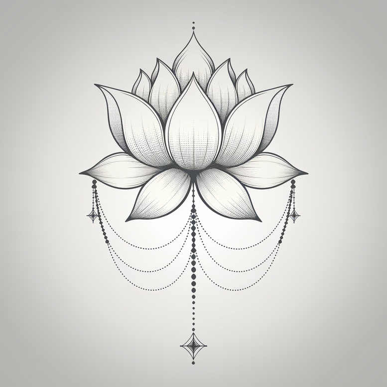 chains tattoo design ideas clear edge fine line chains embodying resilience