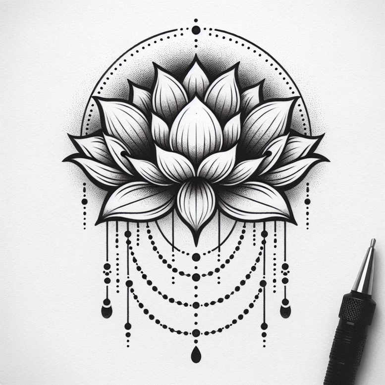 chains tattoo design ideas concise intertwined chains shows courage