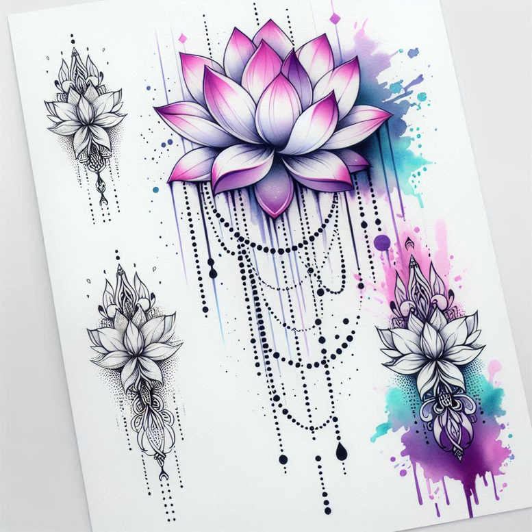chains tattoo design ideas plain layered links for elbow