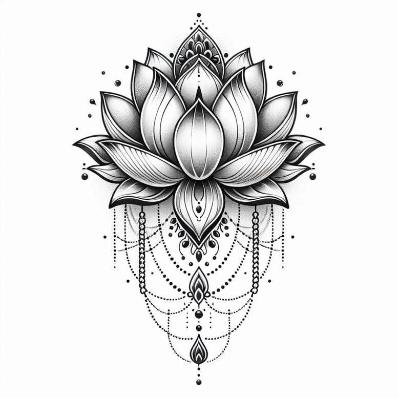 chains tattoo design ideas no fill linked circles symbol of resilience