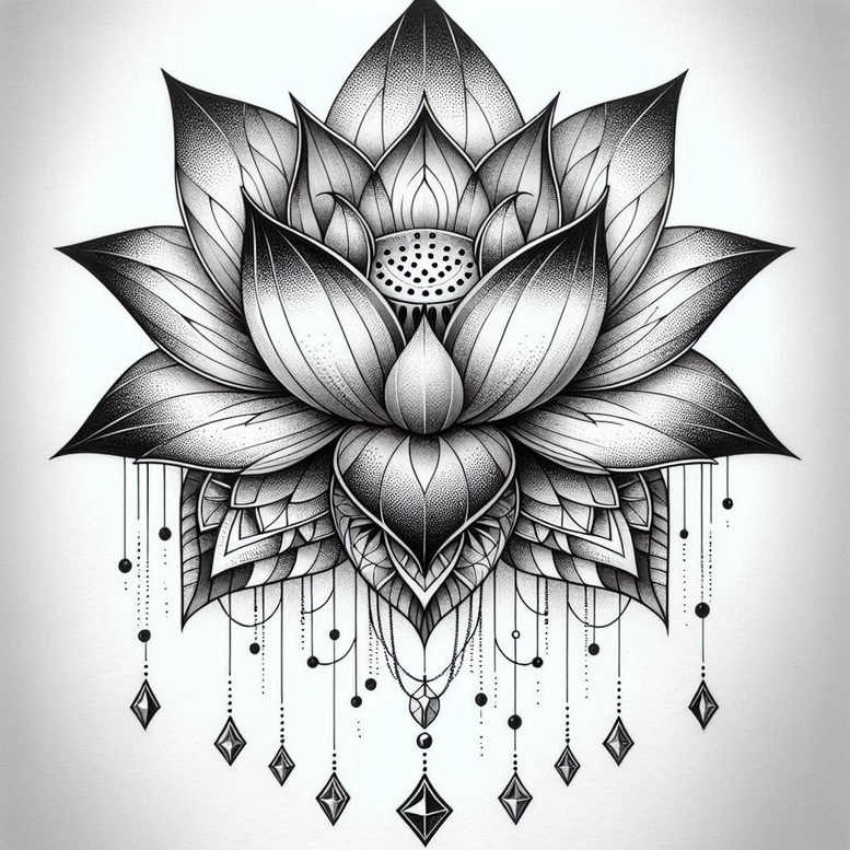 chains tattoo design ideas negative space linked circles symbolising strength