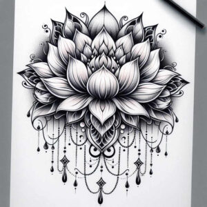chains tattoo design ideas few strokes linked rings resilience and power