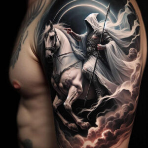 iconic-figure-optical-depth-bare – tattoo design ideas free ai generated – Gallery: characters-inkby-ai