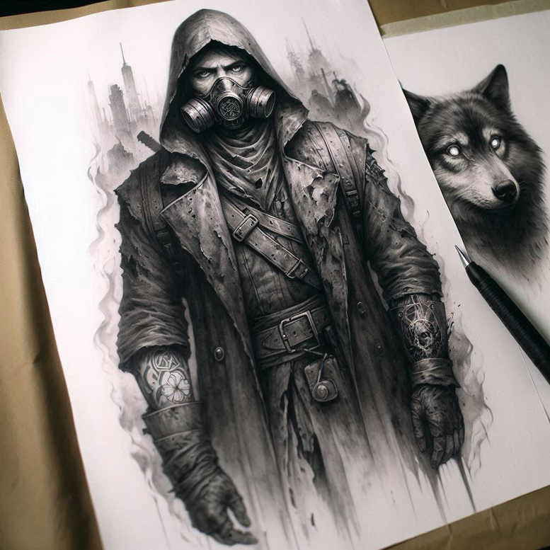 iconic-figure-true-to-life-diminutive – tattoo design ideas free ai generated – Gallery: characters-inkby-ai