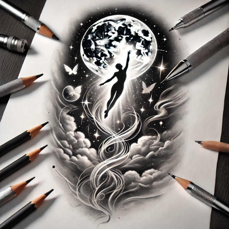 characters tattoo design ideas Surrealism unconscious imagery unique identity meaning resilience