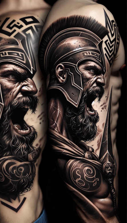 background-mask – tattoo design ideas free ai generated – strange-laughter – for-side – Gallery: cover-up-inkby-ai