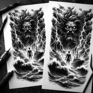 clever-shading – tattoo design ideas free ai generated – sombre – for-wrist – Gallery: cover-up-inkby-ai