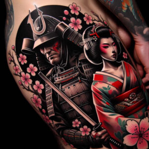 color-blocking – tattoo design ideas free ai generated – rotting – for-hip – Gallery: cover-up-inkby-ai