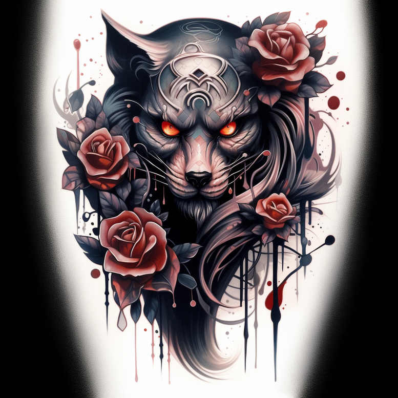 custom-fit – tattoo design ideas free ai generated – possessed – for-abdomen – Gallery: cover-up-inkby-ai